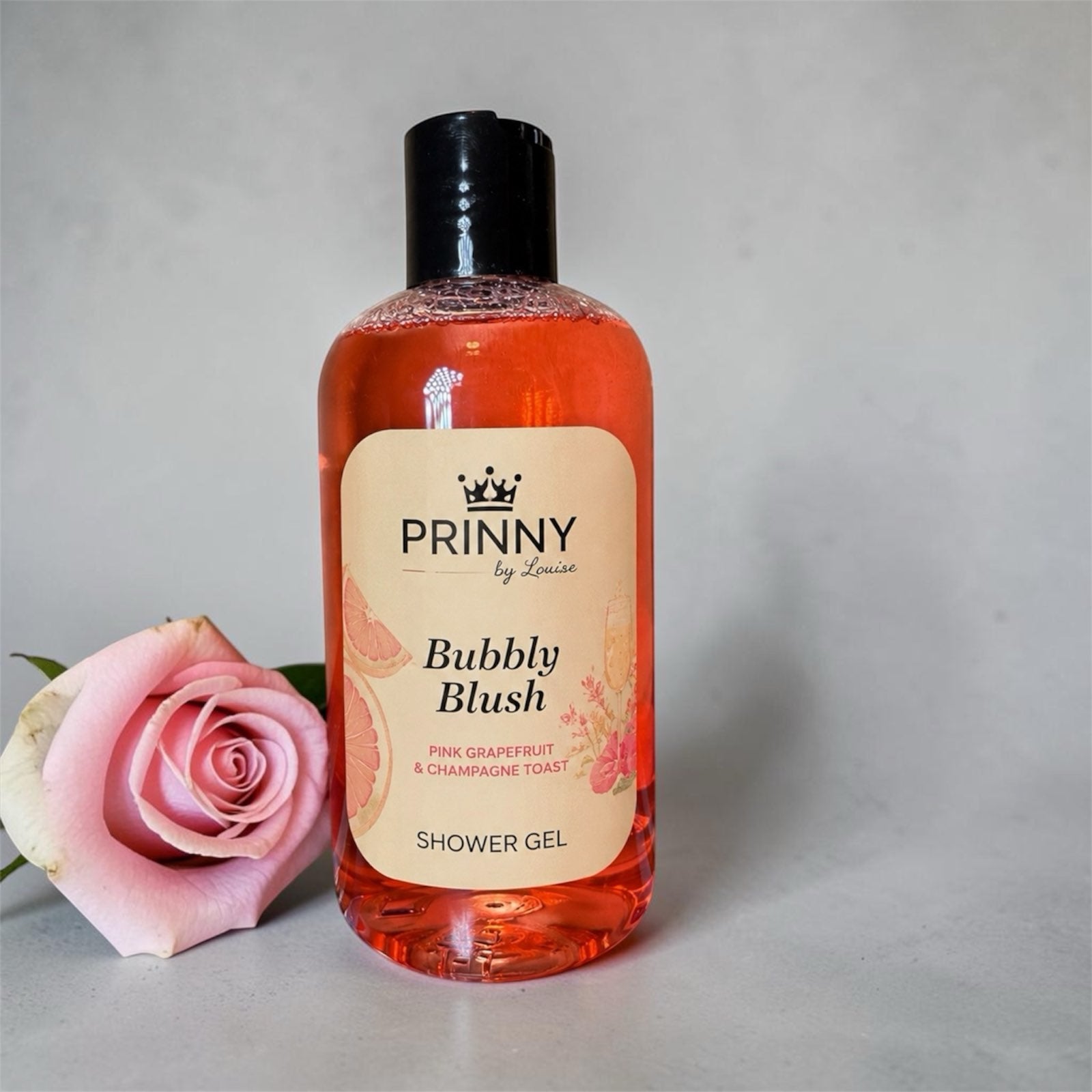 Bubbly Blush Shower Gel – Pink Grapefruit & Champagne Toast (8 fl oz / 236 mL)